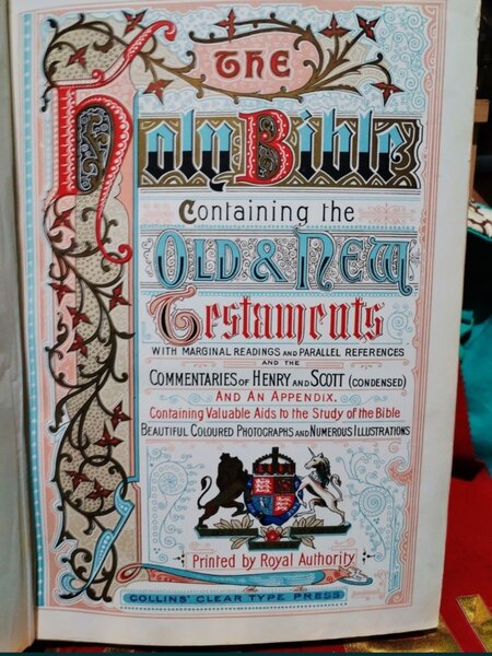 The Holly Bible Illustrated, perioada victoriana