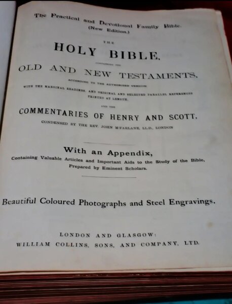 The Holly Bible Illustrated, perioada victoriana